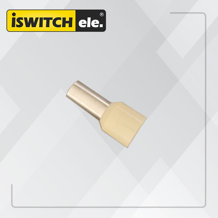 وایرشو روکشدار سایز 16 عاجی E16012 برند ISWICH (بسته 100 تایی)