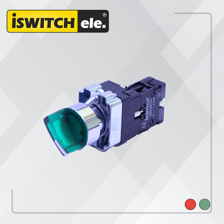 سلکتور یکطرفه چراغدار برند ISWICH