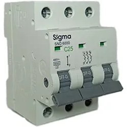 فیوز سه پل 25 آمپر برند SIGMA