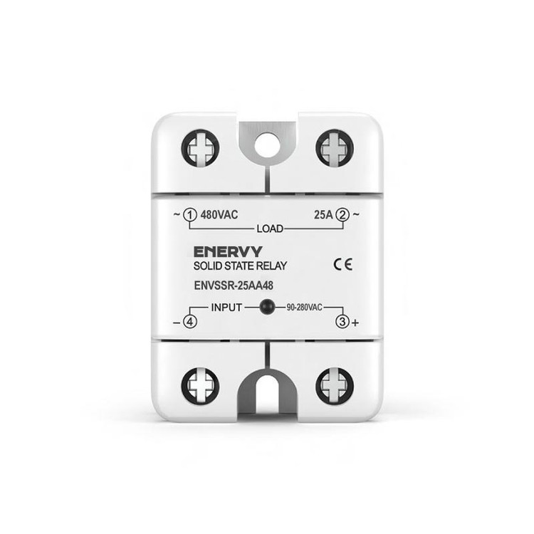 رله حالت جامد تک فاز 25 آمپر 480 ولت DA برند ENERVY