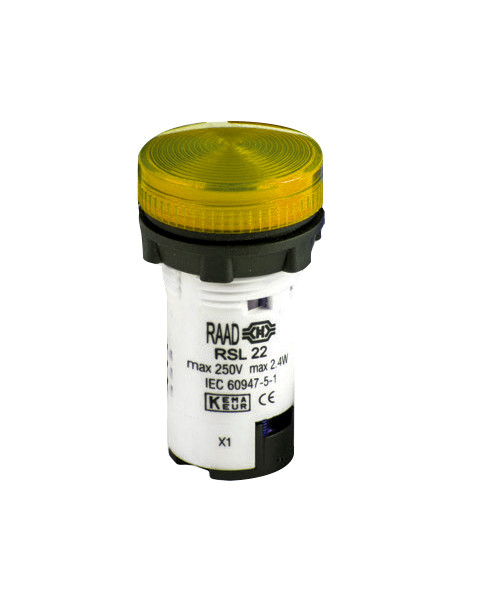 چراغ سیگنال 3 رنگ اصلی (RGY) 220 ولت AC رعد RAAD